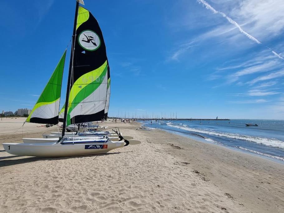 T2 Fidji Vue Port Et Mer Parking Clim Wifi - Rossiconciergerie - Linge En Option La Grande-Motte Exterior photo